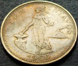 Cumpara ieftin Moneda 10 CENTAVOS - FILIPINE, anul 1966 *cod 5147 = patina superba