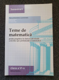 TEME DE MATEMATICA CLASA A VI-A - Petrus Alexandrescu (semestrul I)