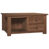 vidaXL Măsuță de cafea, 68 x 68 x 33 cm, lemn masiv de tec 289080