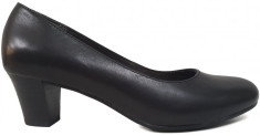 Pantofi dama Jana 8-8-22414-21 022 black nappa foto