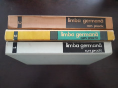 LIMBA GERMANA CURS PRACTIC - Livescu, Savin, Abager (3 volume, set complet) foto