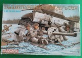 Kit 8.8 CM RAKETENWERFER 43 &bdquo;PUPPCHEN&rdquo;W/CREW - DRAGON Cod 6097 1/35 DIORAMA MACHETA FIGURINE ASAMBLARE HOBBY WWII SOLDAȚI GERMANI AMERICANI RUȘI