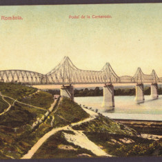 3353 - CERNAVODA, Dobrogea, Bridge Carol I, Romania - old postcard - unused