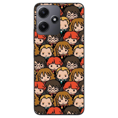 Husa compatibila cu Xiaomi Redmi 12 5G Silicon Gel Tpu Model Harry Potter Pattern Faces foto