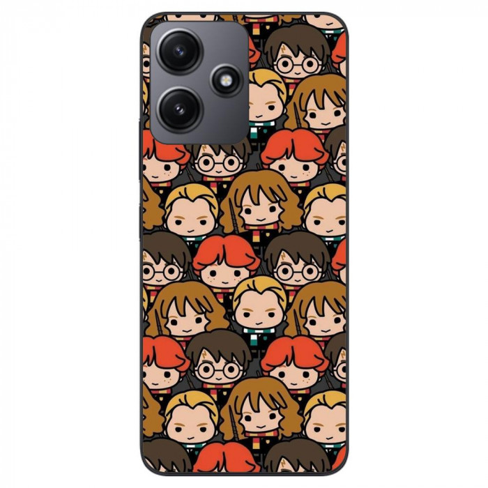 Husa compatibila cu Xiaomi Redmi 12 5G Silicon Gel Tpu Model Harry Potter Pattern Faces