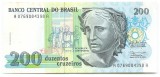 Brazilia 200 Cruzeiros ND (1990) - A0769084398A, P-229