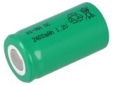 Acumul: Ni-MH SubC 1,2V 2400mAh &Oslash;22x42mm