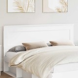 vidaXL Tăblie cap cu headboard Alb 180 cm Lemn compozit 887425