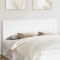 vidaXL Tăblie cap cu headboard Alb 180 cm Lemn compozit 887425