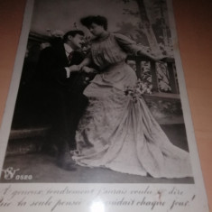 CARTE POSTALA / FELICITARE ,STAMPILA , ANII 1900