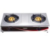 Aragaz Camping Portabil Rosberg, 2 Arzatoare, Butan, 5.4kW, Aprindere Automata, Inox, Exterior
