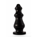 X-Men 10&quot; Extra Girthy Butt Plug Black VI (24cm)
