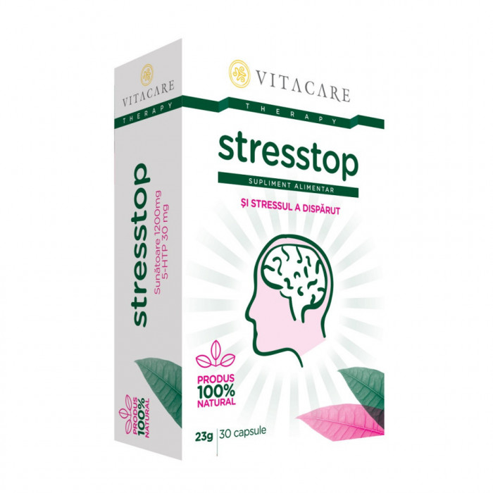 StresStop - Supliment Alimentar Antistres și Optimism Natural