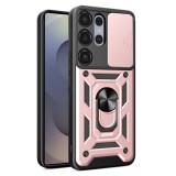 Husa Samsung Galaxy S25 Ultra protectie camera Techsuit CamShield Series, roz