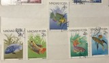(A) Timbre straine serii tematica Fauna Pesti Ungaria
