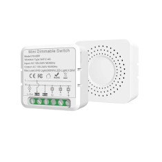 Mini Releu 2 canale, Dimabil banda led, Wi-Fi, inteligent, programabil, Compatibil cu app Tuya, Smart Life, 10A @SmartWiz smw99