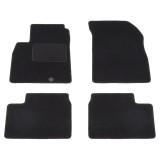 Set covorase auto mocheta Velor NISSAN MICRA (K13), 10.2010-06.2017, negru,