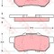 Set placute frana,frana disc HONDA CIVIC VI Hatchback (EJ, EK) (1995 - 2001) TRW GDB3113