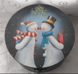 Cutie bijuterii craciun cadou lemn handmade