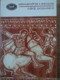 ALEXANDRIA. ESOPIA. CARTI POPULARE-COLECTIV-337865