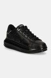 Karl Lagerfeld sneakers din piele KAPRI culoarea negru, KL62548F