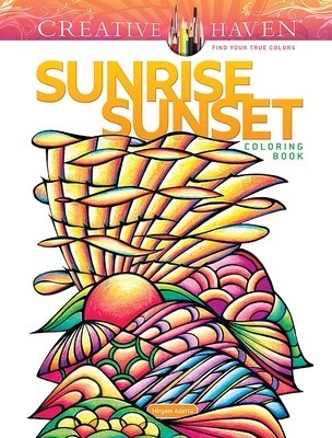 Creative Haven Sunrise Sunset Coloring Book foto