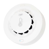Senzor fum PNI SafeHouse A022 WiFi 3-in-1 (fum, temperatura, umiditate) alarma 80dB compatibil Tuya Smart Alexa Google