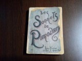 LES SONNETS DE PIMODAN - E. D. Henry Baudot (illustrations) - 1898, 269 p., Alta editura