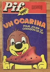 Revista Pif Gadget, nr. 402 (noiembrie 1976). In limba franceza