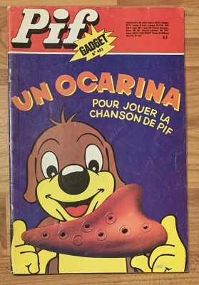 Revista Pif Gadget, nr. 402 (noiembrie 1976). In limba franceza foto