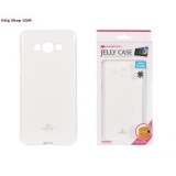 Husa Mercury Jelly Samsung J500 Galaxy J5 Alb Blister, Silicon