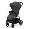 Carucior Sport Kinderkraft TRIG3 Granite Grey, 0-5 Ani, Pliere Usoara, Spatar Reglabil, Roti EVA, Max 25 Kg