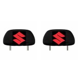 Set 5 huse tetiere negre, pentru gama auto SUZUKI