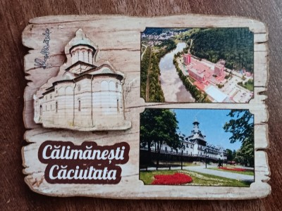 D1 - Magnet frigider - tematica turism - Calimanesti Caciulata - Romania 73 foto