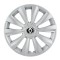 Set 4 Capace Roti, potrivite jantelor de R16, pentru Renault, model delta cromat