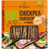 Crackers din Naut cu Ceapa Ecologici/Bio 80g