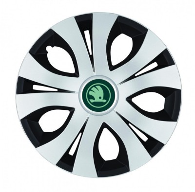 Set 4 capace roti pentru Skoda Nou Verde, model Top Mix, R16 foto
