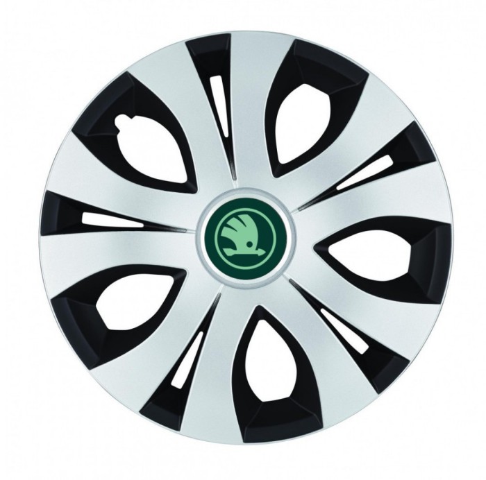 Set 4 capace roti pentru Skoda Nou Verde, model Top Mix, R16