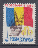 ROMANIA 1990 LP 1233 REVOLUTIA POPULARA DIN ROMANIA MNH
