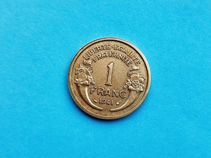 1 Franc 1941 Franta-AUNC-