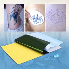 HARTIE de transfer ptr. TATUAT TATUAJ TATOO set de 10 bucati foto
