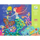 Djeco Mozaic Djeco, Sirene - Jucarie perfecta pentru dezvoltarea copiilor