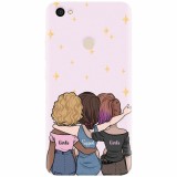 Husa silicon pentru Xiaomi Redmi Note 5A, Girls Support Girls