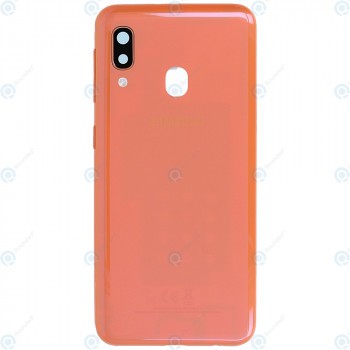 Samsung Galaxy A20e (SM-A202F) Capac baterie coral GH82-20125D foto