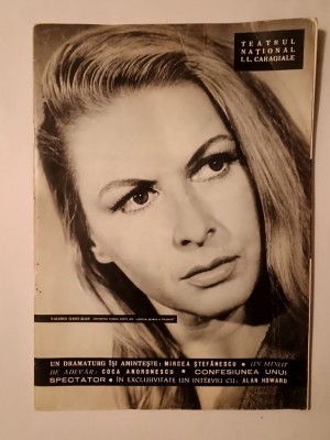 Teatrul Național I. L. Caragiale, stagiunea 1972-1973 (Caiet-program Nr. 16) foto