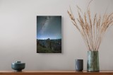 Tablou Canvas cer &icirc;nstelat luminile ale cerului, 26 x 39 cm, CMCLASS