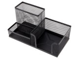 Organizator birou metalic negru Q-Connect