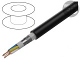 Cablu ETHERLINE&reg; ROBUST 1x4x22AWG Negru 5m