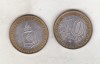 Bnk mnd Rusia 10 ruble 2008 MMD , Astrahan , bimetal, Europa