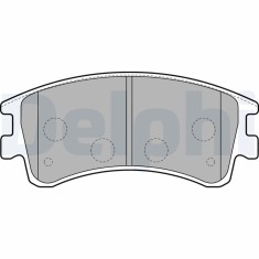 DELPHI LP1799 set placute frana,frana disc